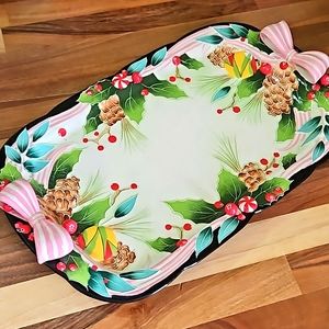 Blue Sky Holiday Tray-Pristine!